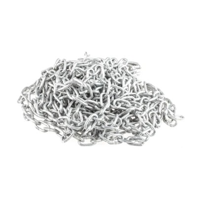 RS PRO Galvanised Steel Welded Link Chain, 10 m Length, 19 mm Link Length, 4 mm Diameter, 100 kg Load Capacity 750-424