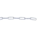 RS PRO Galvanised Steel Chain, 10 m Length, 32 mm Link Size, Load Capacity 85 kg 750-430