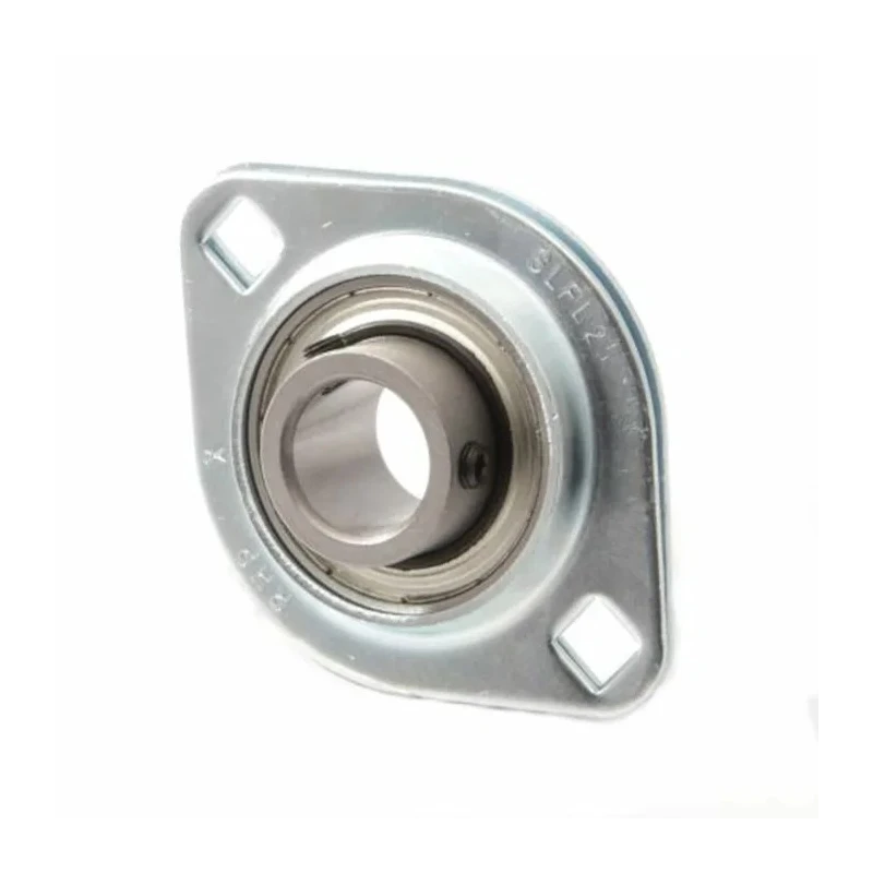 NSK-RHP Zinc Plated Steel 2 Hole Taper Bearing Unit SLFL3/4 19.05 mm ID