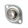 NSK-RHP Zinc Plated Steel 2 Hole Taper Bearing Unit SLFL3/4 19.05 mm ID