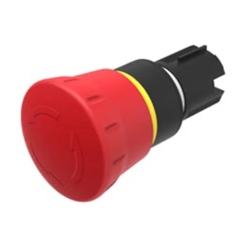 EAO Emergency Stop Push Button Head Series 45, Twist Release, Red Mushroom, 40 mm Diameter 45-2C36.1920.000