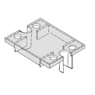 Celduc Relay Cover, Single-phase Synchronous Solid State Power Relay, RoHS Compliant, Made in France 1K460000