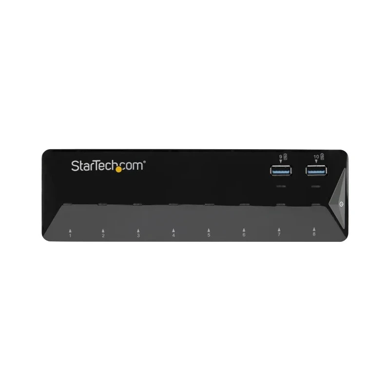 StarTech.com 10 Port USB 3.0 USB Hub, AC Adapter Powered, 191 mm Width 293 mm Depth 70 mm Height ST103008U2C
