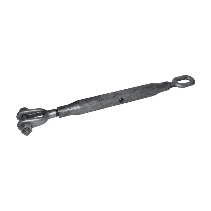 RS PRO Galvanised Hook, Jaw Rigging Screw 16 mm Thread, Working Load Limit 1.2t 124-4847