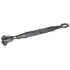 RS PRO Galvanised Hook, Jaw Rigging Screw 16 mm Thread, Working Load Limit 1.2t 124-4847