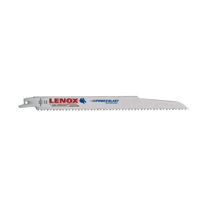 Lenox Reciprocating Saw Blade 229 mm 19 mm 0.9 mm 6 Teeth Per Inch Bi-Metal 5-Piece Set 20582956R