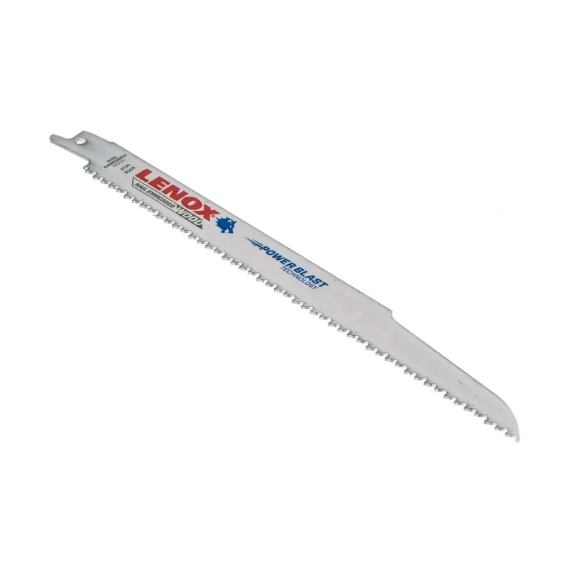 Lenox Reciprocating Saw Blade 229 mm 19 mm 0.9 mm 6 Teeth Per Inch Bi-Metal 5-Piece Set 20582956R