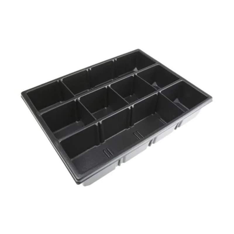 RS PRO Black Polystyrene Insert Tray for RS PRO ABS Stackable Tool Box 136-8890