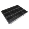 RS PRO Black Polystyrene Insert Tray for RS PRO ABS Stackable Tool Box 136-8890