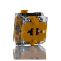 EAO 704 Series Contact Block Push Button Switching Element, 500V AC, 10A, 1 CO, Screw Terminal, 37x23x29mm 704.900.4