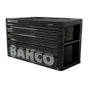Bahco 4 Drawer Tool Chest Solid Steel 400kg Load Capacity 692x510x402mm 1487K4BLACK