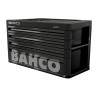 Bahco 4 Drawer Tool Chest Solid Steel 400kg Load Capacity 692x510x402mm 1487K4BLACK