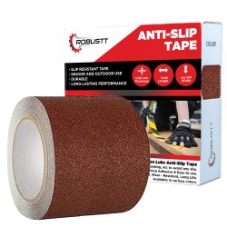 Buy Robustt Anti Skid/AntiSlip 5mx100mm Brown Adhesive Tape