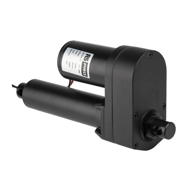 RS PRO Electrical Linear Actuator 102 mm Stroke 2500N Max Load 24V DC Motor 67.1 mm/s Speed 177-4509