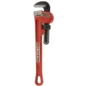 Ega-Master Pipe Wrench with 50.8 mm Jaw Capacity, 355.6 mm Overall Length, Metal Handle, Phosphate Finish, VDE/1000V 61017
