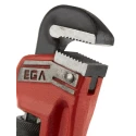 Ega-Master Pipe Wrench with 50.8 mm Jaw Capacity, 355.6 mm Overall Length, Metal Handle, Phosphate Finish, VDE/1000V 61017