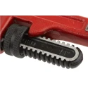 Ega-Master Pipe Wrench with 50.8 mm Jaw Capacity, 355.6 mm Overall Length, Metal Handle, Phosphate Finish, VDE/1000V 61017