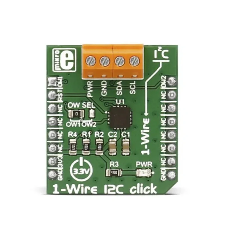 MikroElektronika Communication & Wireless Development Tool 1-Wire I2C Click Development Kit 3.3V MIKROE-2750