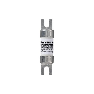 Mersen 20A Slotted Tag Fuse A1 250, 550 V dc 44.5 mm Fixing Centres K1019231 / BNIT55V20M32