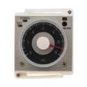 RS PRO Panel Timer Relay, 2-Contact, 24 V dc 110V ac, 0.1 s to 300 h, 1-Function, 2 x SPDT Switch Configuration 2-Contact