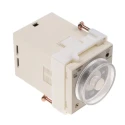 RS PRO Panel Timer Relay, 2-Contact, 24 V dc 110V ac, 0.1 s to 300 h, 1-Function, 2 x SPDT Switch Configuration 2-Contact