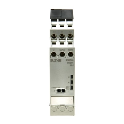 Eaton Monitoring Relay CO DIN Rail Screw Terminal 110-240V AC 5A Contact Current 1s Delay 184758 EMR6-N100-N-1