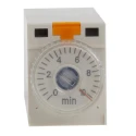 RS PRO Timer Relay, 4-Contact 110V AC, 0.5 to 10 min On Delay, 4PDT Switch Configuration 4-Contact