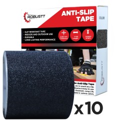 Buy Robustt Anti Skid/AntiSlip 5mx100mm Black Adhesive Tape