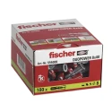 Fischer Fixings Nylon Screw Anchor 40 mm Length 8 mm Drill Diameter 15 mm Max Fixing Thickness 535455