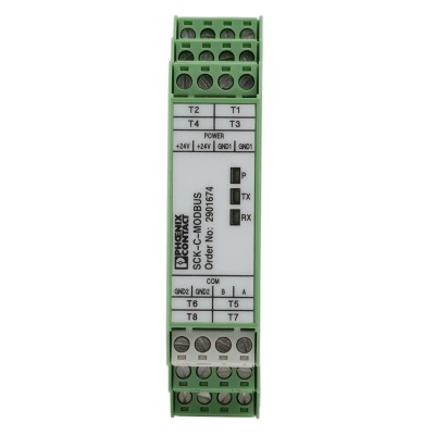 Phoenix Contact Monitoring Relay, SCK Series, DIN Rail Mount, Screw Terminal, IP20, Operating Temperature -20°C to 2901674