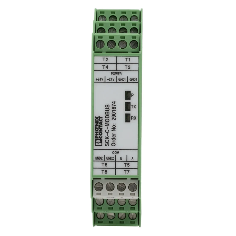Phoenix Contact Monitoring Relay, SCK Series, DIN Rail Mount, Screw Terminal, IP20, Operating Temperature -20°C to 2901674