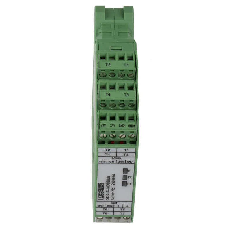 Phoenix Contact Monitoring Relay, SCK Series, DIN Rail Mount, Screw Terminal, IP20, Operating Temperature -20°C to 2901674