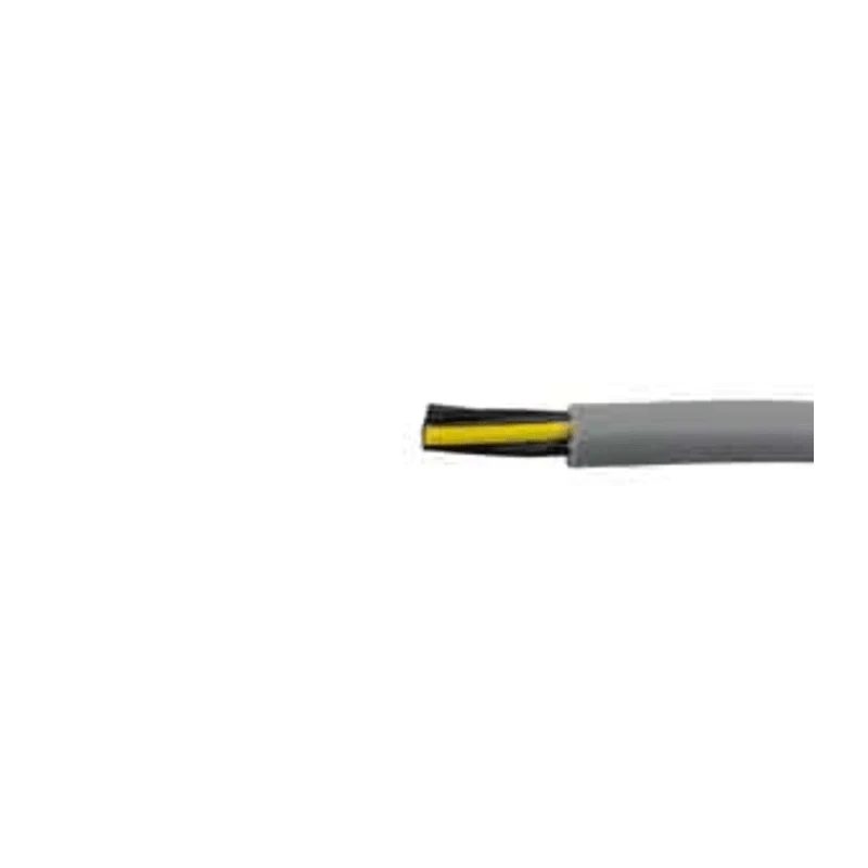 Alpha Wire 12 Core 0.5mm² Unscreened Control Cable with Grey Polyvinyl Chloride Sheath 50 m 470125YY GE321