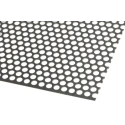 RS PRO Stainless Steel Perforated Metal Sheet 500 mm x 500 mm 0.55 mm Thick 182-8398
