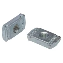 RS PRO Zinc Plated Plain Channel Nut Thread Size M10 Model 176-6936