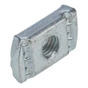 RS PRO Zinc Plated Plain Channel Nut Thread Size M10 Model 176-6936