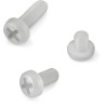 Wurth Elektronik Cross Pan Nylon Machine Screw 8mm M3 97790803111