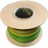 RS PRO 6491B Series Green, Yellow Hook Up Wire 7/1.7 mm Core Strands 16 mm², 100 m, Thermoplastic Polyolefin 6491B