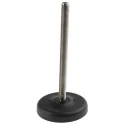RS PRO M12 83 mm Diameter Adjustable Foot Stainless Steel 1300 kg Static Load Capacity 30 ° Tilt Angle 185-4506