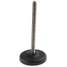 RS PRO M12 83 mm Diameter Adjustable Foot Stainless Steel 1300 kg Static Load Capacity 30 ° Tilt Angle 185-4506