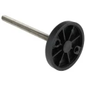 RS PRO M12 83 mm Diameter Adjustable Foot Stainless Steel 1300 kg Static Load Capacity 30 ° Tilt Angle 185-4506