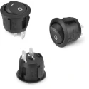 Wurth Elektronik SPST On-Off Rocker Switch Panel 10A 28V DC 250V AC Polyamide Housing 471002268142