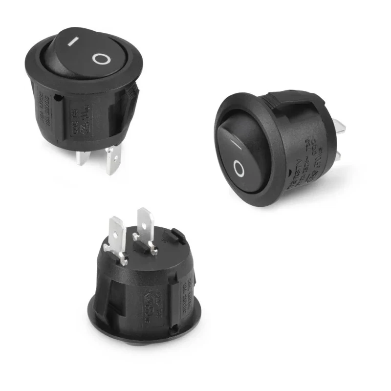 Wurth Elektronik SPST On-Off Rocker Switch Panel 10A 28V DC 250V AC Polyamide Housing 471002268142