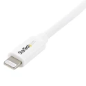 StarTech.com USB 2.0 Male USB 2.0 Type A to Male Lightning Connector Cable White 1 m USBLT1MW