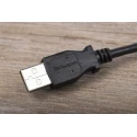 StarTech.com USB 2.0 Female USB Type A to Female USB Type A Cable, Black Polyvinyl Chloride Jacket, 914.4 mm USBEXTAA3BK