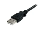 StarTech.com USB 2.0 Female USB Type A to Female USB Type A Cable, Black Polyvinyl Chloride Jacket, 914.4 mm USBEXTAA3BK