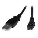 StarTech.com USB 2.0 Male USB Type A to Male Micro USB Type B Cable, 2m, Black USBAUB2MD
