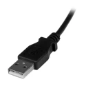 StarTech.com USB 2.0 Male USB Type A to Male Micro USB Type B Cable, 2m, Black USBAUB2MD