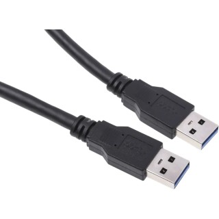 StarTech.com USB 3.0 Male USB Type A to Male USB Type A Cable 3m USB3SAA3MBK