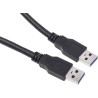 StarTech.com USB 3.0 Male USB Type A to Male USB Type A Cable 3m USB3SAA3MBK